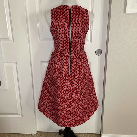 LILI WANG Anthropologie Geo Jacquard Dress - Picture 3 of 13